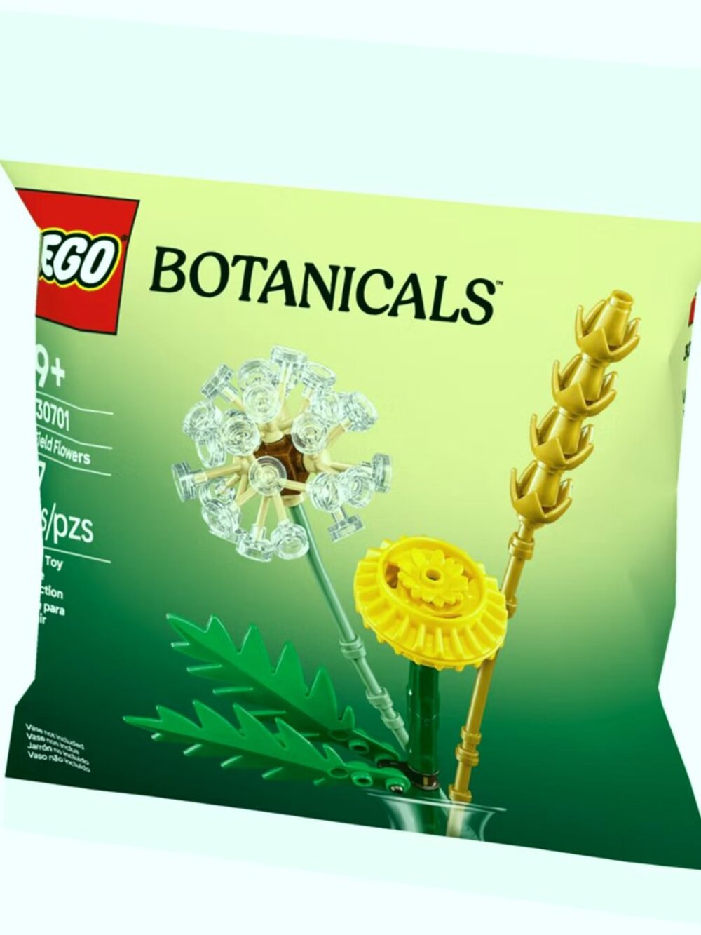LEGO Botanicals Field Flowers 30701 Polybag 77pcs Wildflower Bouquet NEW Sealed - Picture 2 of 4